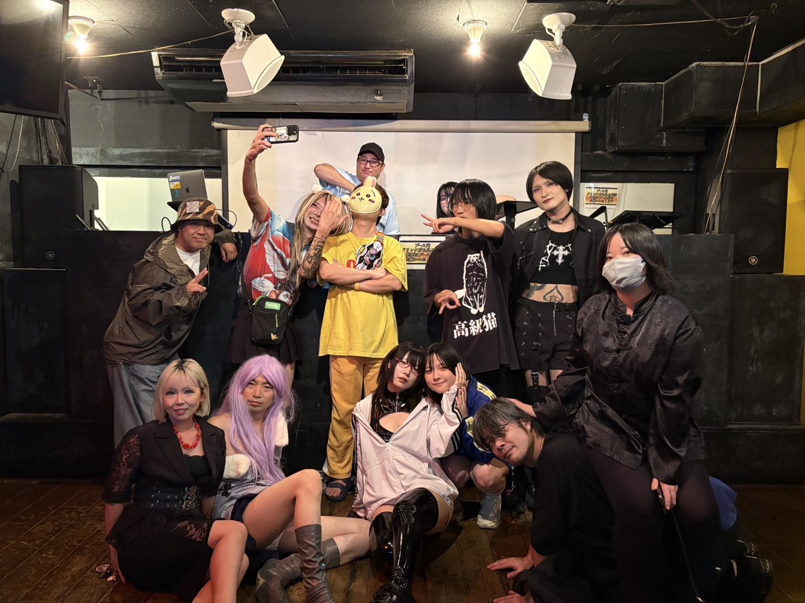 電脳JACK 出演者・スタッフの集合写真
